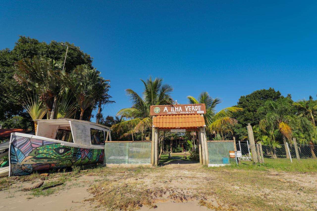 A Ilha Verde Hotel Pousada Na Praia Ilha do Mel Εξωτερικό φωτογραφία