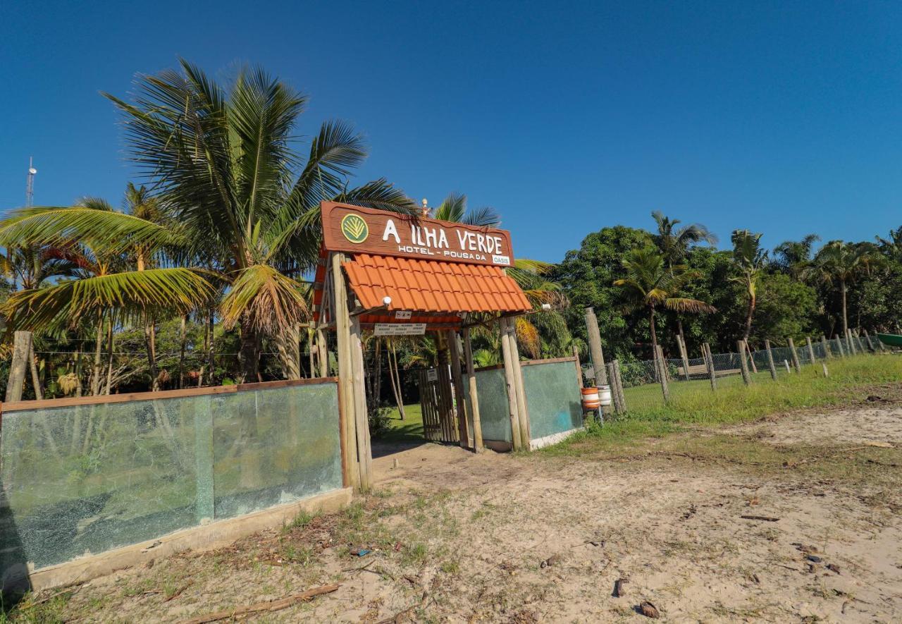 A Ilha Verde Hotel Pousada Na Praia Ilha do Mel Εξωτερικό φωτογραφία