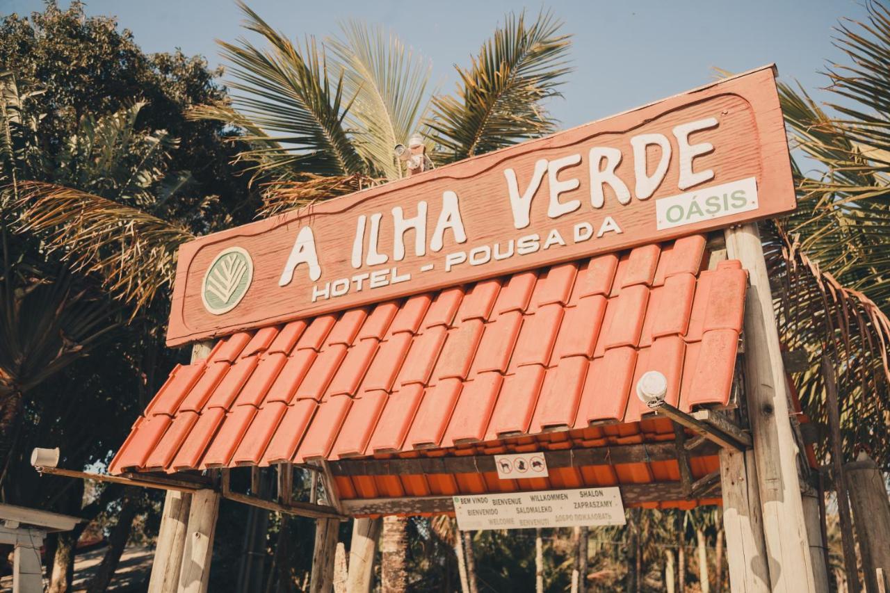 A Ilha Verde Hotel Pousada Na Praia Ilha do Mel Εξωτερικό φωτογραφία